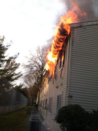 " Structure Fire" 747 Wrenn Rd Apt B 3/8/13